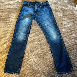 Men's George Athletic brand blue jeans Straight fit 30 X 32